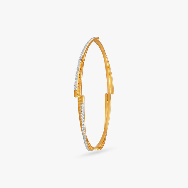Tanishq 22 Karat Gold Bangle for Women 2