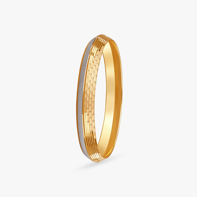 Tanishq 22 Karat Gold Kada for Men 2