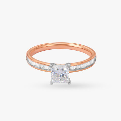 Timeless Radiance Celeste Solitaire Ring
