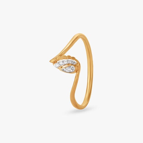 Leafline Grace Diamond Ring