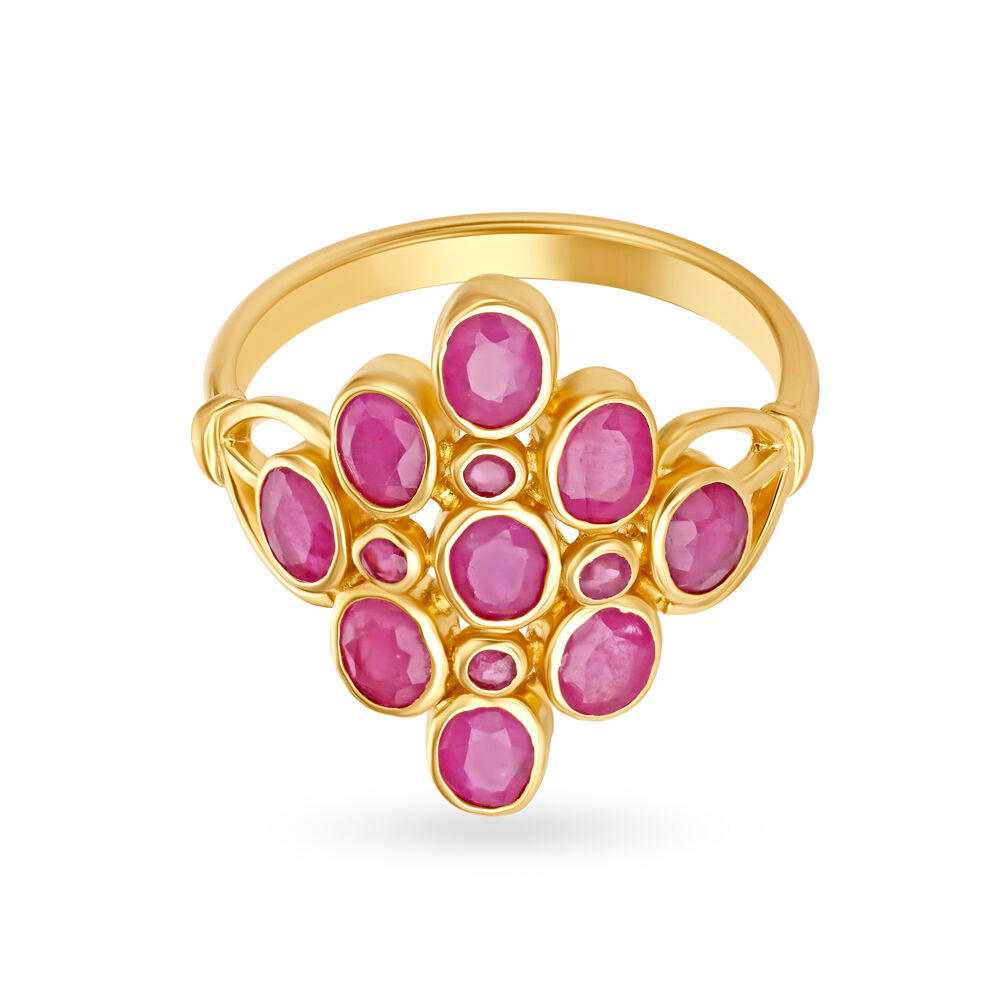 Ruby finger sale rings tanishq