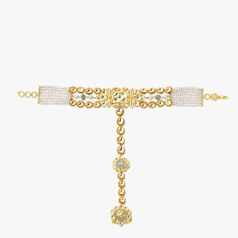 Viraasat Gold Haath Phool