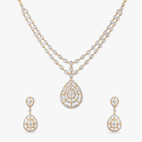 Timeless Allure Diamond Necklace Set