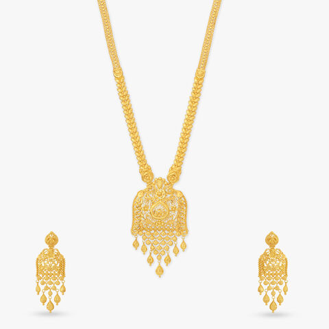Palki Heritage Gold Necklace Set