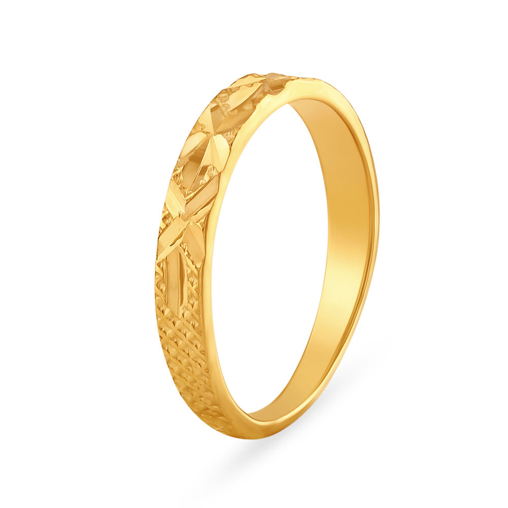 Buy Magnificent 22 Karat Gold And Ruby Finger Ring at Best Price | Tanishq  UAE