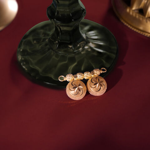 Carved Double Vati Pendant