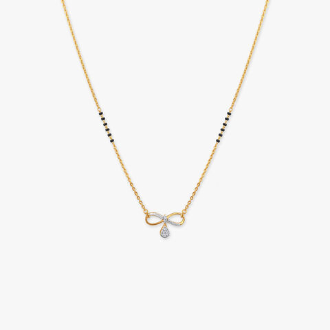 Infinity Spark Diamond Mangalsutra