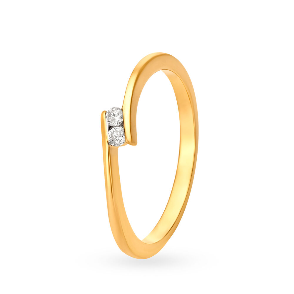 Tanishq 18 carat store gold ring