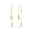 Stylish Diamond Hoop Earrings,,hi-res image number null