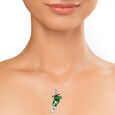 Silver Pendant With Enamel Coating,,hi-res image number null
