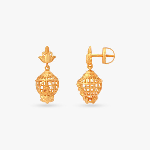 Lakshmi Jali Jhumka Earrings
