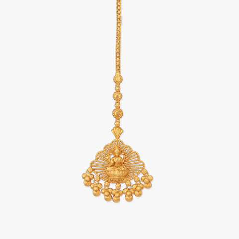 Lakshmi Aura Gold Maang Tikka