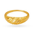 Ornate 22 Karat Yellow Gold Beaded Finger Ring,,hi-res image number null