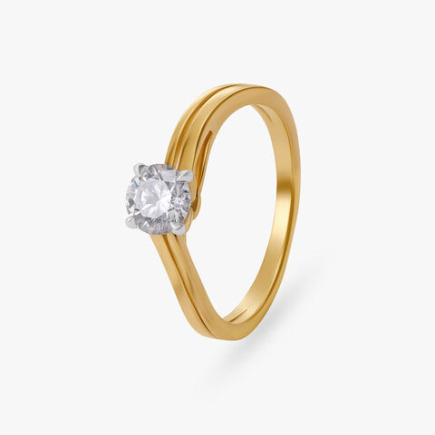 The Infinite Elegance Celeste Solitaire Ring
