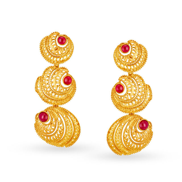 Enchanting Gold Necklace Set