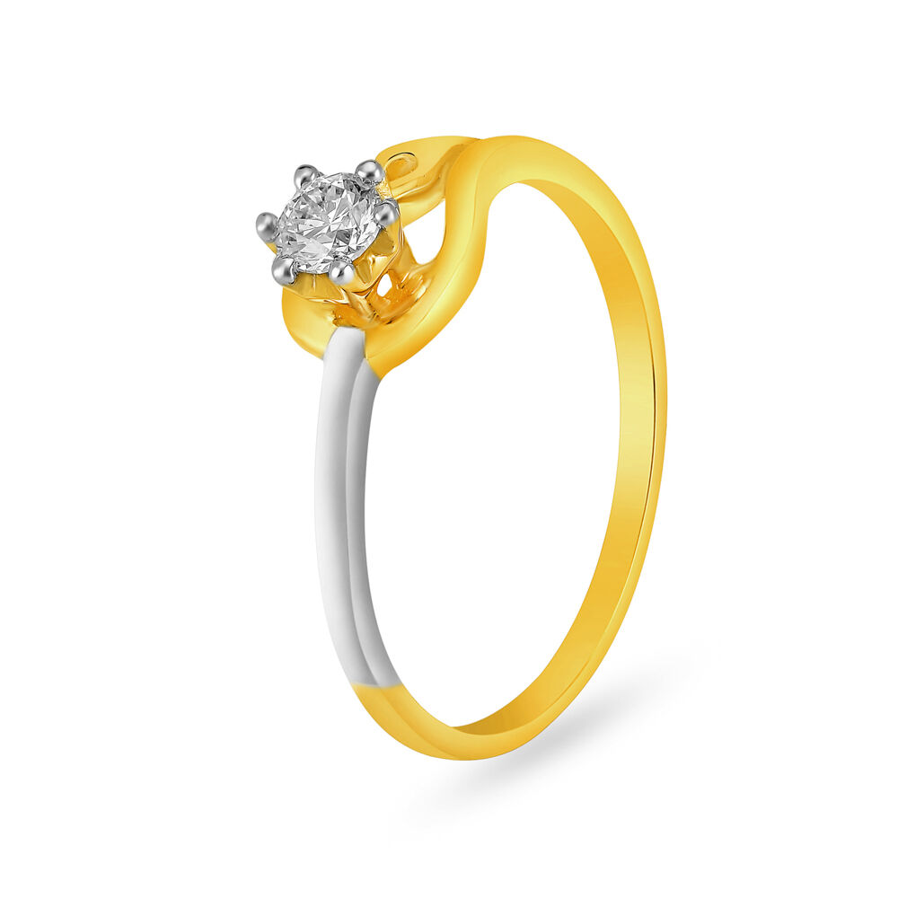 18 karat gold ring clearance tanishq