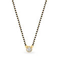 Eternal Sparkle Diamond Halo Mangalsutra,,hi-res image number null