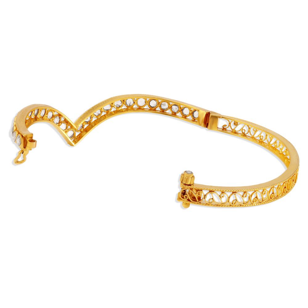 Tanishq polki bangles online