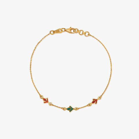 Petal Pop Gold Bracelet