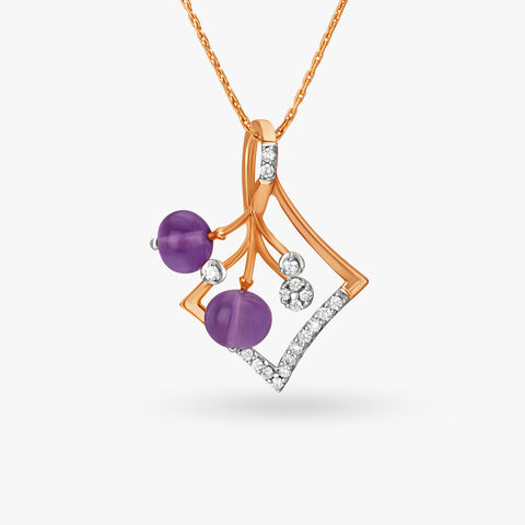 Lovely Lilac Pendant