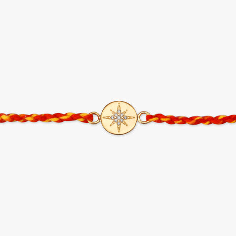 Stellar Embrace Silver Rakhi
