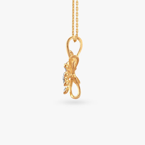Starfire Splash Diamond Pendant