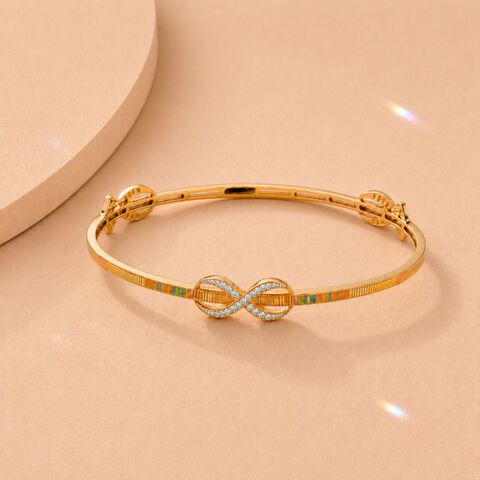 Celestial Loop Diamond Bangle