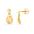 Dainty Pear Short Drop Earrings,,hi-res image number null