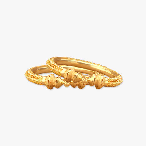 Sonar Guti Solid Bala Gold Bangles