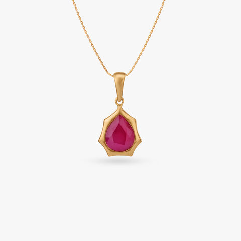 Royal Blush Gold Pendant