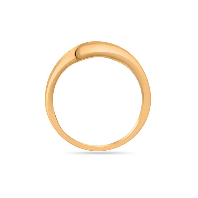 Mamma Mia 14 KT Yellow Gold Beautiful Bond Ring,,hi-res image number null