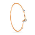 14KT Yellow Gold Diamond Bangle,,hi-res image number null