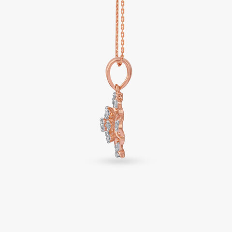 Starry Web Diamond Pendant