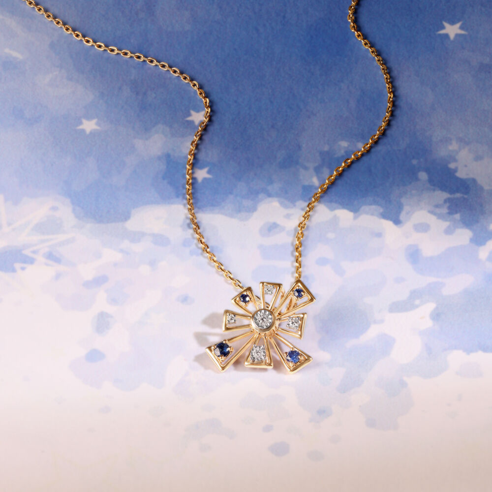 Tanishq blue sapphire necklace 2025