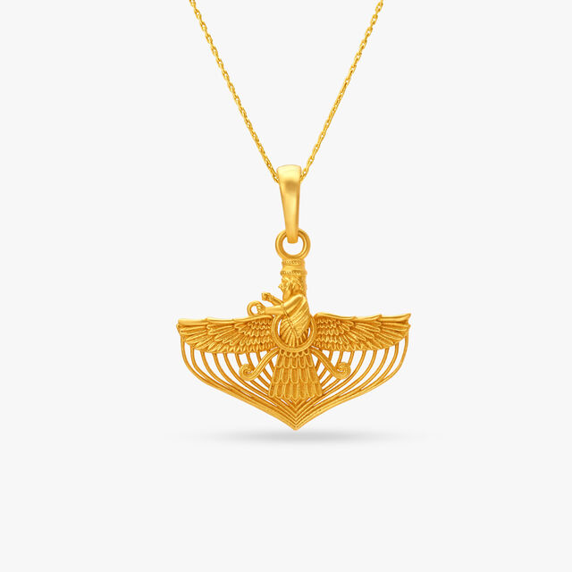 Lovely Faravahar Pendant,,hi-res image number null
