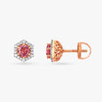 Tender Romance Diamond Stud Earrings,,hi-res image number null