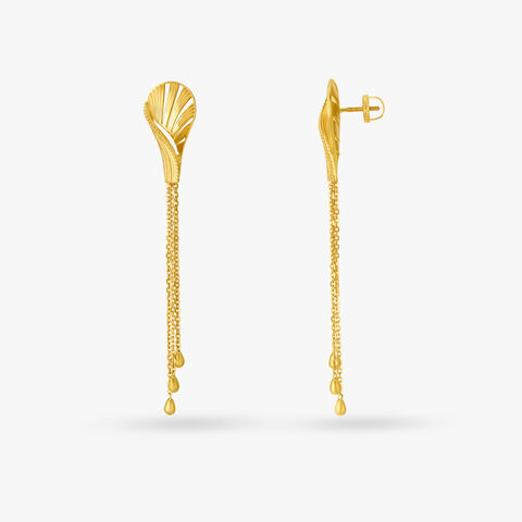 Sophisticated Long Drop Earrings