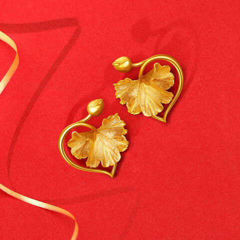 Tawny Tendrils Stud Earrings
