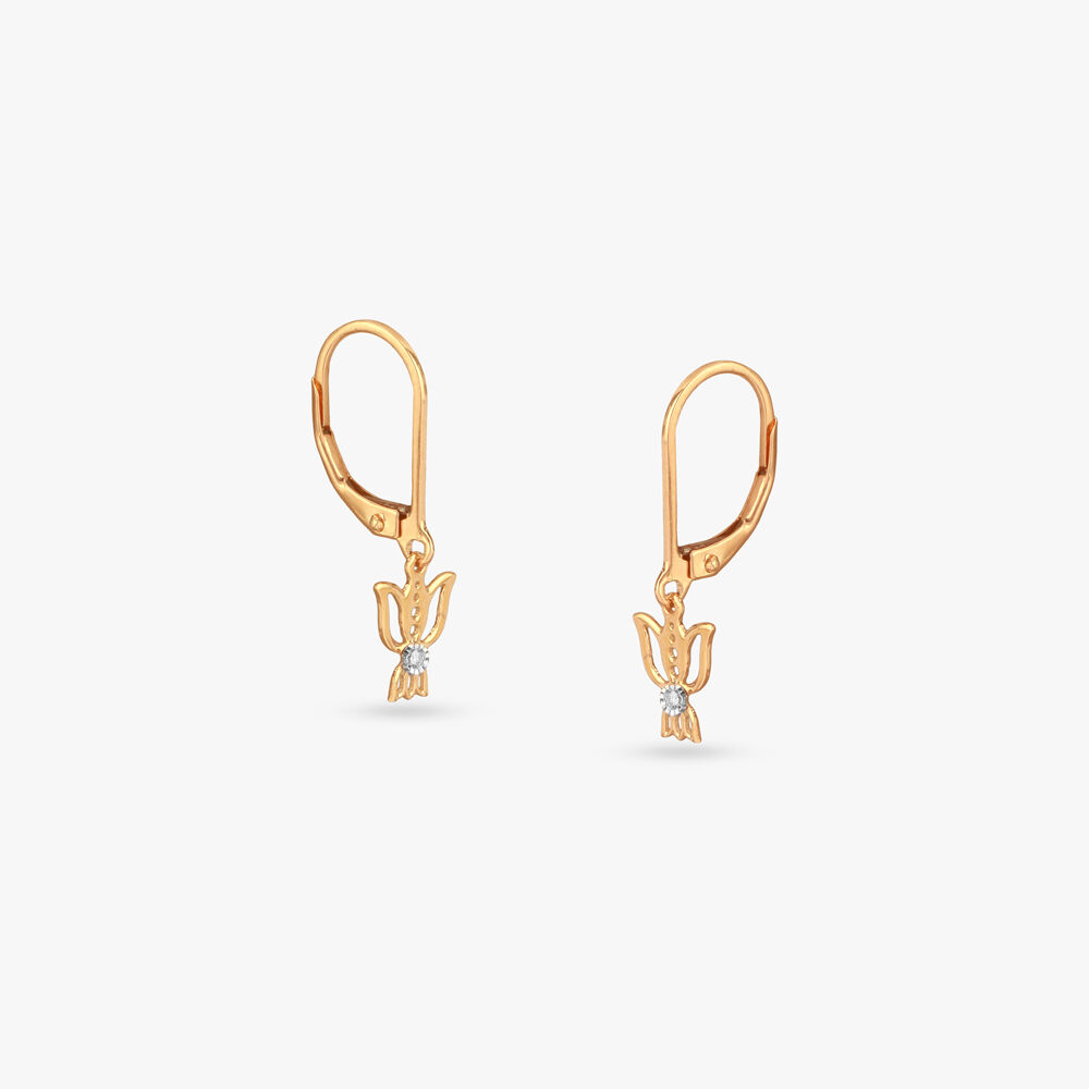 Baby earrings gold tanishq best sale