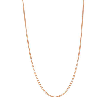 18KT Rose Gold Timeless Piece Of Modern Dual Layer Chain
