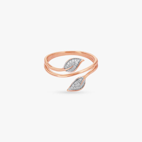 Bloom Curve Diamond Ring