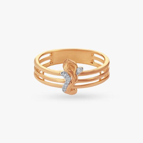 Sacred Ganesha Diamond Ring For Men