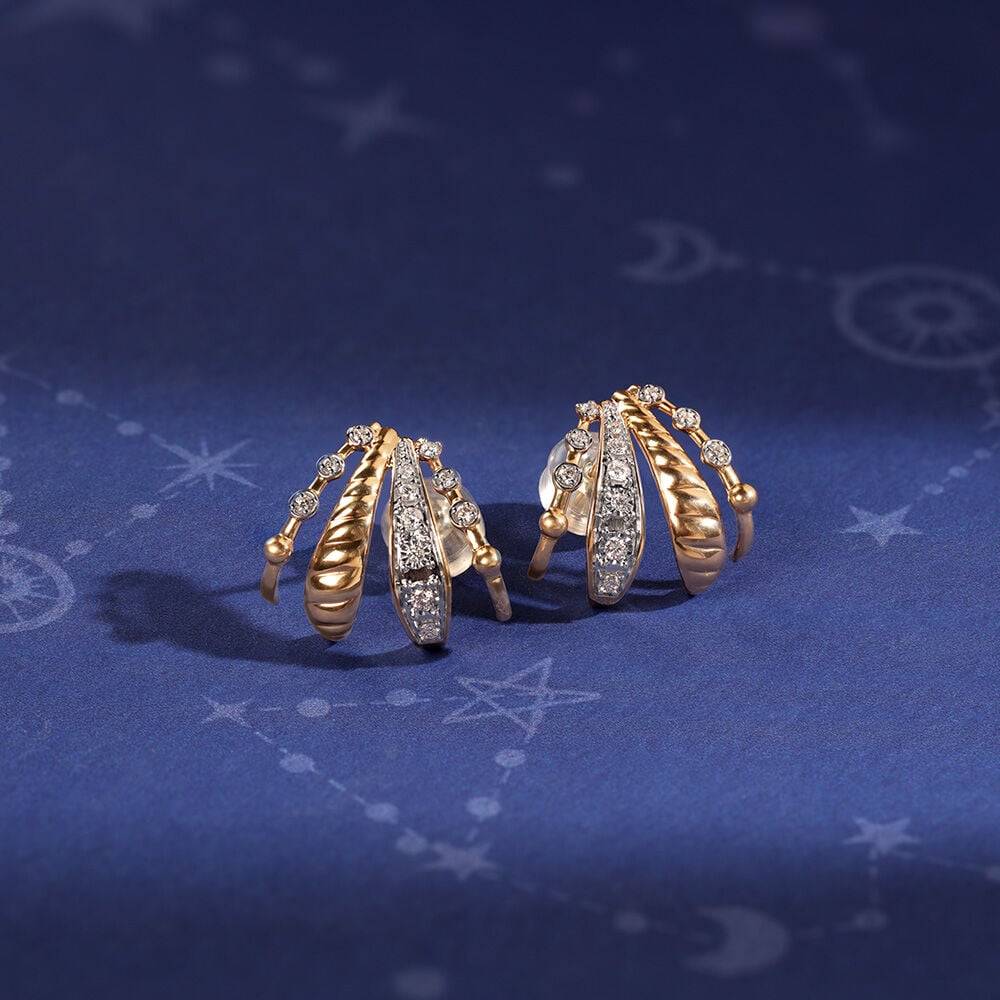Tanishq diamond hoops deals