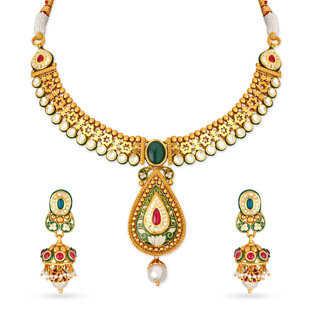 Tanishq lotus deals collection