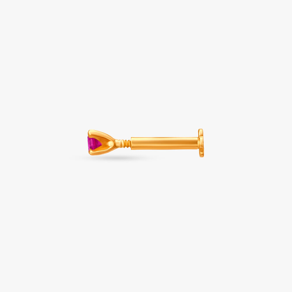 Ruby nose pin clearance in tanishq