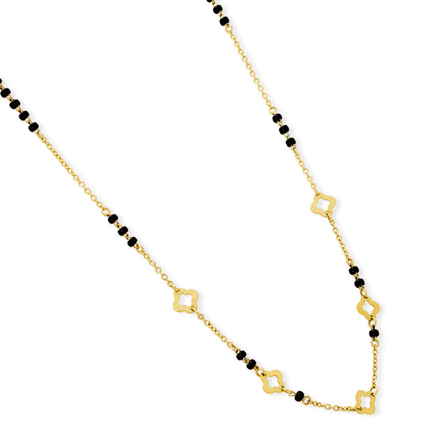 Mia Sutra DIY with Clover Shape Motif Multiple Stacking Charm Chain,,hi-res image number null