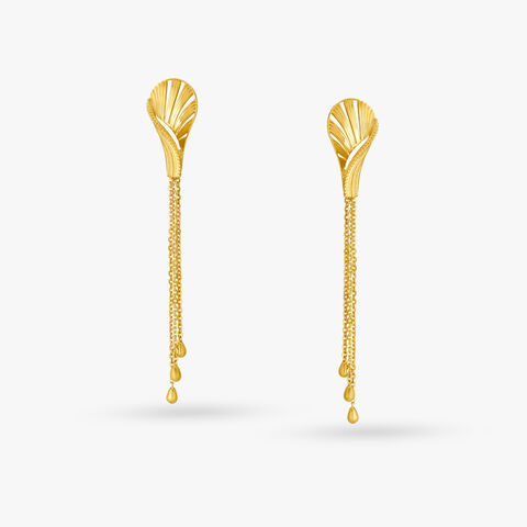 Sophisticated Long Drop Earrings