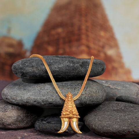 Tanjai Pendant with Chain