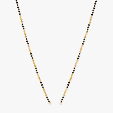 Swirl Harmony Gold Mangalsutra Chain