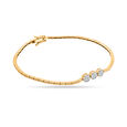 14KT Yellow Gold Diamond Bracelet,,hi-res image number null